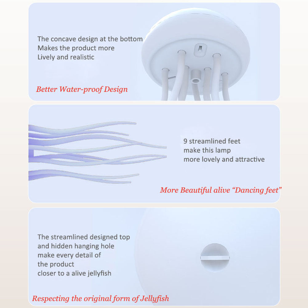 Aurora Jellyfish Mood Light Lamp | Hanging or Desktop